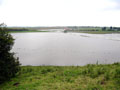 Motte top looking north east. Mere extended several miles in this direction in medieval times. Photo Philip Davis
