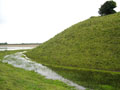 Motte ditch photo Philip Davis